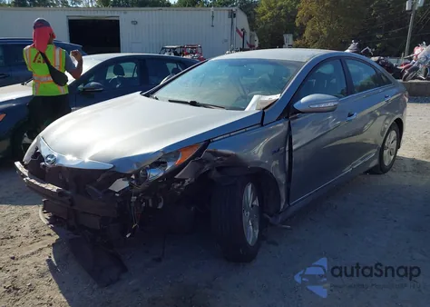 2014 Hyundai Sonata Hybrid из США, поврежденный, VIN KMHEC4A48EA118090